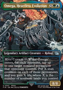 Omega, Heartless Evolution (V.1) - Magic: The Gathering - FINAL FANTASY: Extras (Uncommon) [XFIN-347]