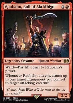 Raubahn, Bull of Ala Mhigo - Magic: The Gathering - FINAL FANTASY (Rare) [FIN-151]