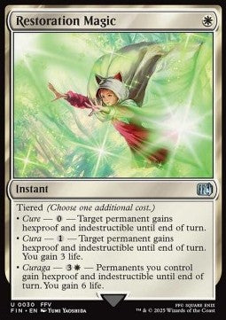Restoration Magic - Magic: The Gathering - FINAL FANTASY (Uncommon) [FIN-30]