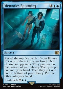 Memories Returning - Magic: The Gathering - FINAL FANTASY (Rare) [FIN-63]