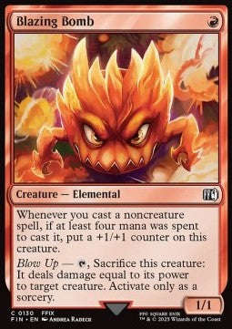 Blazing Bomb - Magic: The Gathering - FINAL FANTASY (Common) [FIN-130]