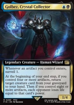 Golbez, Crystal Collector (V.2) - Magic: The Gathering - FINAL FANTASY: Extras (Rare) [XFIN-490]