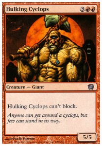 Hulking Cyclops - Eighth Edition (Uncommon) [8ED-195]