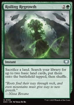 Roiling Regrowth - Commander: Edge of Eternities (Uncommon) [EOC-105]