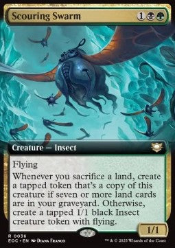 Scouring Swarm - Commander: Edge of Eternities: Extras (Rare) [XEOC-36]