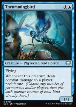 Thrummingbird - Commander: Edge of Eternities (Uncommon) [EOC-80]