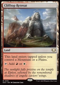 Clifftop Retreat - Commander: Edge of Eternities (Rare) [EOC-155]