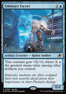 Emissary Escort (V.3) - Edge of Eternities: Promos (Rare) [PEOE-399]