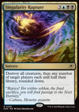 Singularity Rupture (V.1) - Edge of Eternities: Promos (Rare) [PEOE-228]