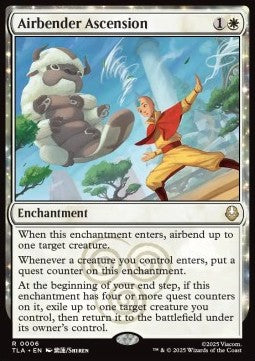 Airbender Ascension - Magic: The Gathering | Avatar: The Last Airbender (Rare) [TLA-6]