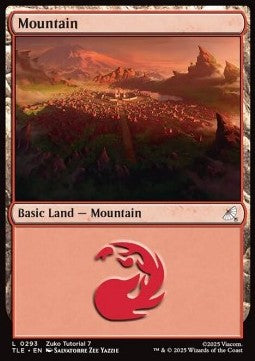 Mountain (V.5) - Magic: The Gathering | Avatar: The Last Airbender: Eternal (Land) [TLE-293]