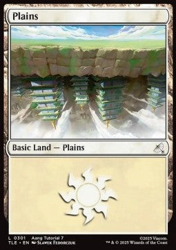 Plains (V.5) - Magic: The Gathering | Avatar: The Last Airbender: Eternal (Land) [TLE-301]