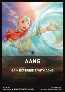 Jumpstart Pack Summary Card: Aang - Magic: The Gathering | Avatar: The Last Airbender: Extras (Tip Card) [XTLA-F01]