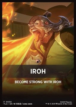 Jumpstart Pack Summary Card: Iroh - Magic: The Gathering | Avatar: The Last Airbender: Extras (Tip Card) [XTLA-F30]