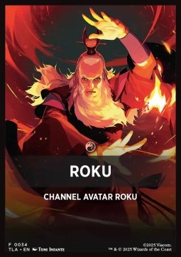 Jumpstart Pack Summary Card: Roku - Magic: The Gathering | Avatar: The Last Airbender: Extras (Tip Card) [XTLA-F34]