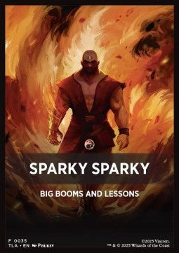 Jumpstart Pack Summary Card: Sparky Sparky - Magic: The Gathering | Avatar: The Last Airbender: Extras (Tip Card) [XTLA-F35]