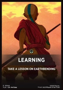 Jumpstart Pack Summary Card: Learning - Magic: The Gathering | Avatar: The Last Airbender: Extras (Tip Card) [XTLA-F44]