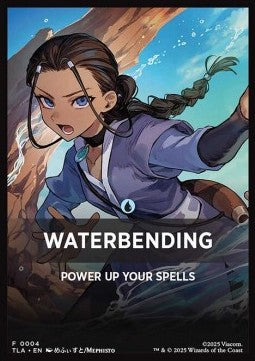 Beginner Box Theme Card: Waterbending - Magic: The Gathering | Avatar: The Last Airbender: Extras (Tip Card) [XTLA-BF04]
