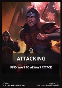 Beginner Box Theme Card: Attacking - Magic: The Gathering | Avatar: The Last Airbender: Extras (Tip Card) [XTLA-BF05]