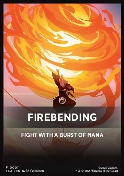 Beginner Box Theme Card: Firebending - Magic: The Gathering | Avatar: The Last Airbender: Extras (Tip Card) [XTLA-BF07]