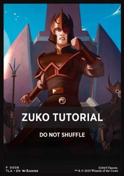 Beginner Box Theme Card: Zuko Tutorial - Magic: The Gathering | Avatar: The Last Airbender: Extras (Tip Card) [XTLA-BF08]