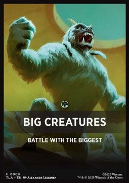 Beginner Box Theme Card: Big Creatures - Magic: The Gathering | Avatar: The Last Airbender: Extras (Tip Card) [XTLA-BF09]