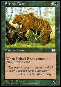 Striped Bears - Weatherlight (Common)