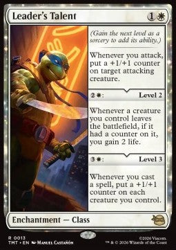 Leader's Talent - Teenage Mutant Ninja Turtles (Rare) [TMT-13]