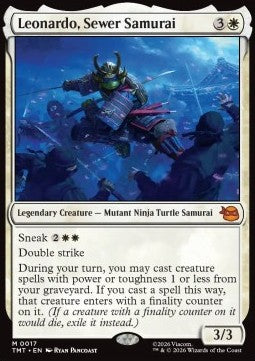 Leonardo, Sewer Samurai - Teenage Mutant Ninja Turtles (Mythic) [TMT-17]