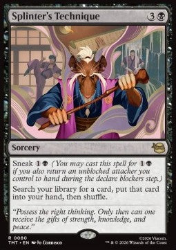 Splinter's Technique - Teenage Mutant Ninja Turtles (Rare) [TMT-80]