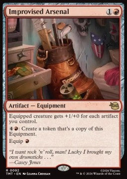 Improvised Arsenal - Teenage Mutant Ninja Turtles (Rare) [TMT-92]