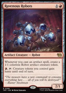 Ravenous Robots - Teenage Mutant Ninja Turtles (Rare) [TMT-106]