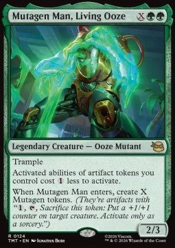 Mutagen Man, Living Ooze - Teenage Mutant Ninja Turtles (Rare) [TMT-124]