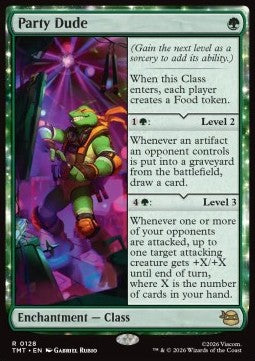 Party Dude - Teenage Mutant Ninja Turtles (Rare) [TMT-128]