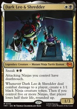 Dark Leo & Shredder - Teenage Mutant Ninja Turtles (Mythic) [TMT-142]