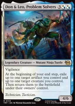 Don & Leo, Problem Solvers - Teenage Mutant Ninja Turtles (Rare) [TMT-143]