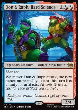 Don & Raph, Hard Science - Teenage Mutant Ninja Turtles (Rare) [TMT-144]
