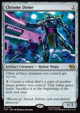 Chrome Dome - Teenage Mutant Ninja Turtles (Rare) [TMT-172]