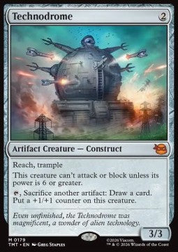 Technodrome - Teenage Mutant Ninja Turtles (Mythic) [TMT-179]