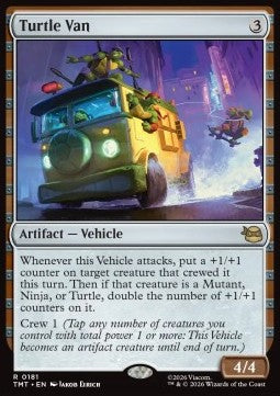 Turtle Van - Teenage Mutant Ninja Turtles (Rare) [TMT-181]