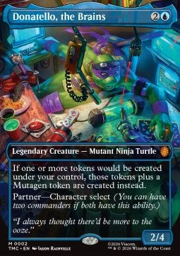 Donatello, the Brains - Commander: Teenage Mutant Ninja Turtles (Mythic) [TMC-2]