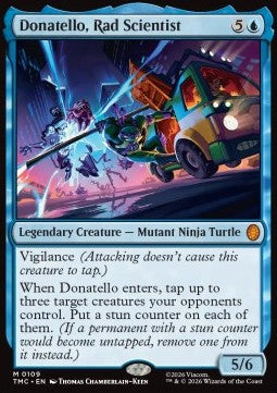 Donatello, Rad Scientist - Commander: Teenage Mutant Ninja Turtles: Extras (Mythic) [XTMC-109]