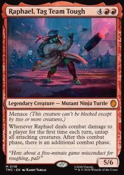 Raphael, Tag Team Tough - Commander: Teenage Mutant Ninja Turtles: Extras (Mythic) [XTMC-118]