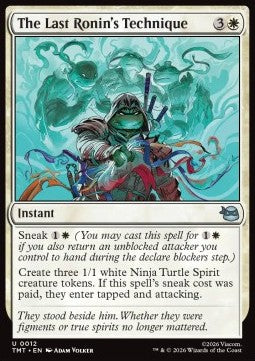 The Last Ronin's Technique - Teenage Mutant Ninja Turtles (Uncommon) [TMT-12]