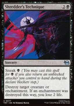 Shredder's Technique - Teenage Mutant Ninja Turtles (Uncommon) [TMT-77]