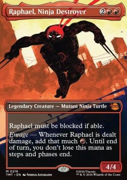 Raphael, Ninja Destroyer (V.1) - Teenage Mutant Ninja Turtles: Extras (Mythic) [XTMT-218]