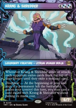 Krang & Shredder (V.2) - Teenage Mutant Ninja Turtles: Extras (Rare) [XTMT-245]