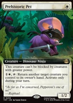 Prehistoric Pet - Teenage Mutant Ninja Turtles: Extras (Rare) [XTMT-259]