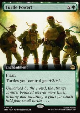 Turtle Power! - Teenage Mutant Ninja Turtles: Extras (Rare) [XTMT-275]