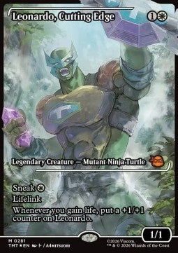 Leonardo, Cutting Edge (V.2) - Teenage Mutant Ninja Turtles: Extras (Mythic) [XTMT-281]